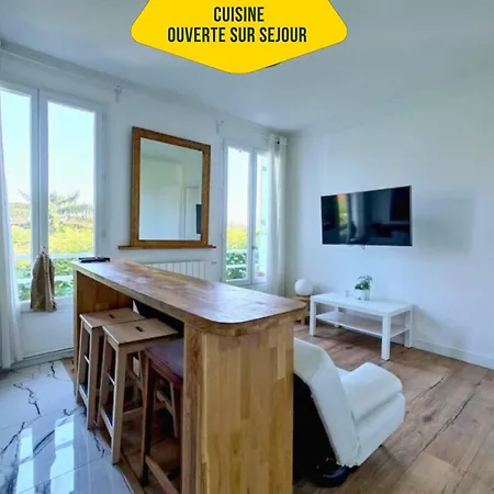 Escapade A 2 Ou En Petit Groupe Equipe Quartier Residentiel Calme Rer Direct Parfait Pour Teletravail Et Detente * Saint-Maur-des-Fossés